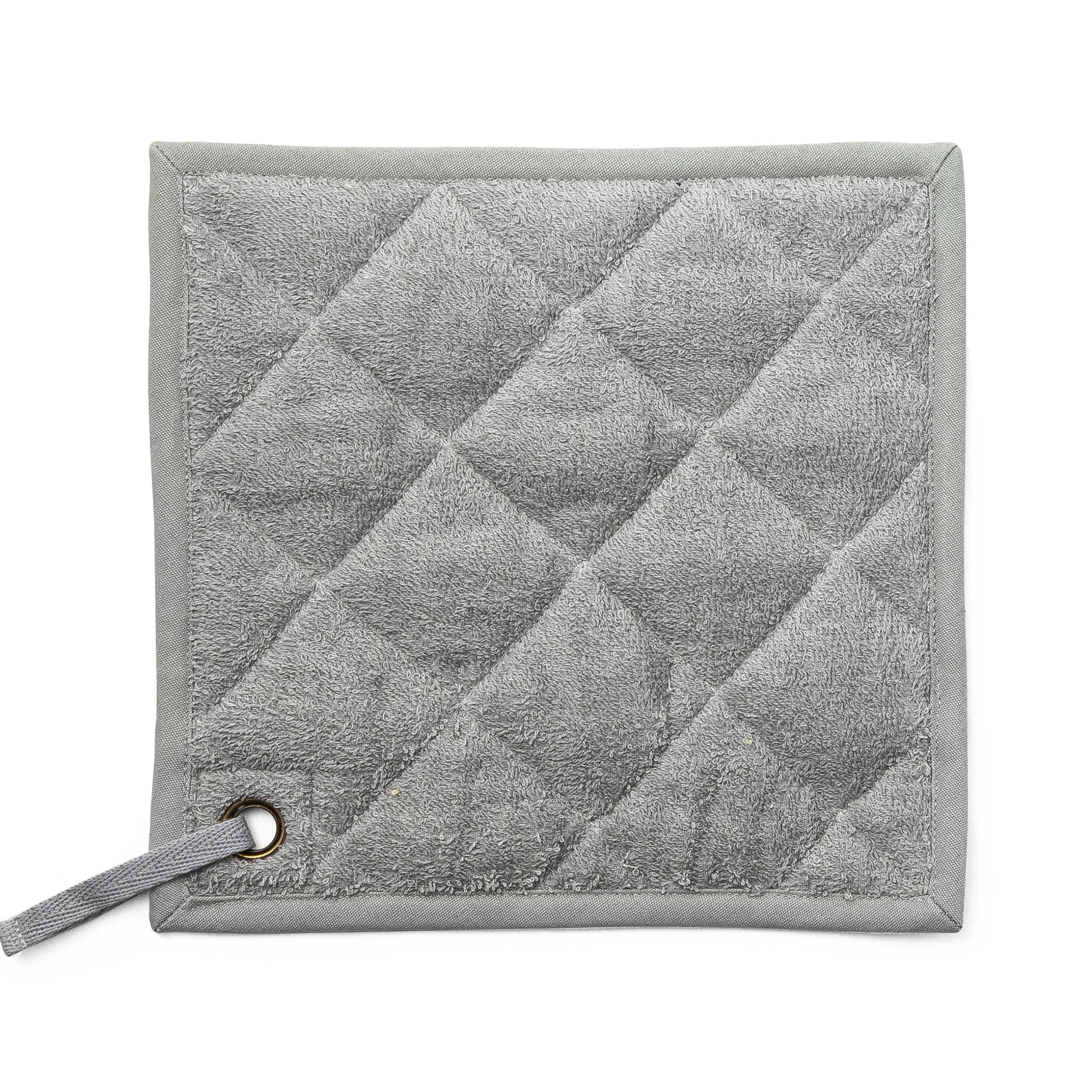 Fall Entertaining|Kitchen & Table Linens|MacKenzie-Childs Sterling Check Bistro Potholder