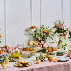 Bar Entertaining|Dinnerware & Flatware|MacKenzie-Childs Sterling Check Everyday Bowl