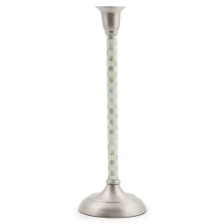 Candles & Fragrances|Table Accessories|MacKenzie-Childs Sterling Check Large Candlestick