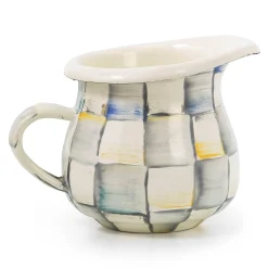 The Coffee Shop|Serveware|MacKenzie-Childs Sterling Check Little Creamer