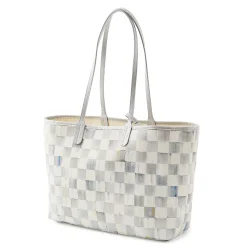 Accessories|MacKenzie-Childs Sterling Check Marche Tote - Medium