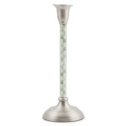 Candles & Fragrances|Table Accessories|MacKenzie-Childs Sterling Check Medium Candlestick