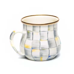 The Coffee Shop|Fall Entertaining|MacKenzie-Childs Sterling Check Mug