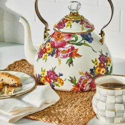 The Coffee Shop|Fall Entertaining|MacKenzie-Childs Sterling Check Mug