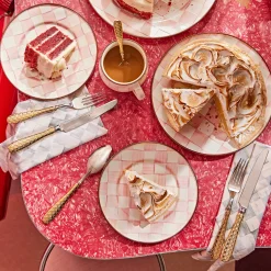 Fall Entertaining|Kitchen & Table Linens|MacKenzie-Childs Sterling Check Napkin