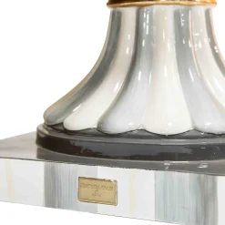 Spring|The Fall Shop|MacKenzie-Childs Sterling Check Pedestal Urn