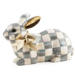 Easter|Spring|MacKenzie-Childs Sterling Check Resting Bunny