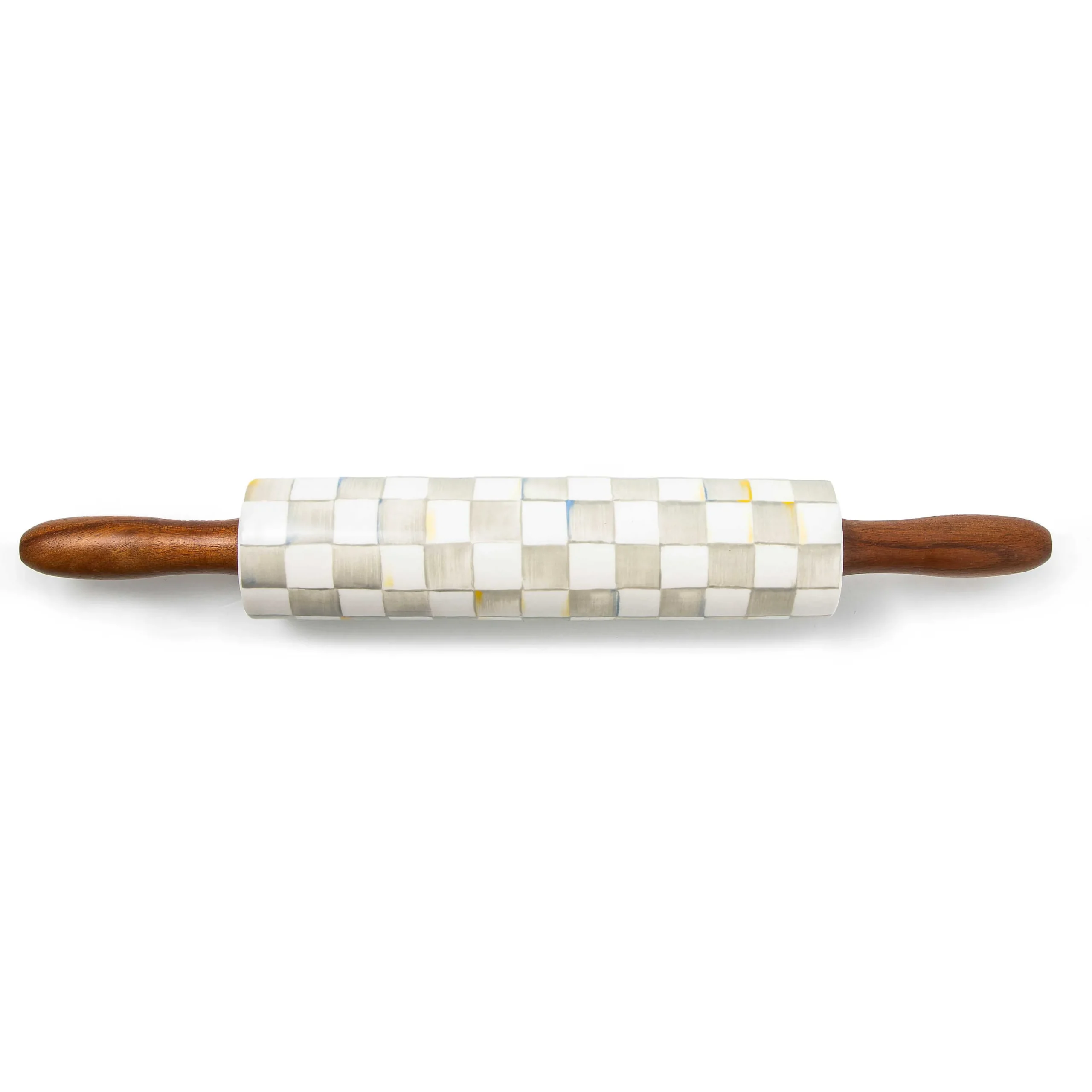 Kitchen Utensils & Tools|MacKenzie-Childs Sterling Check Rolling Pin