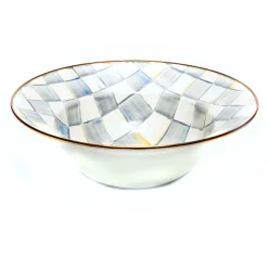 Serveware|MacKenzie-Childs Sterling Check Serving Bowl