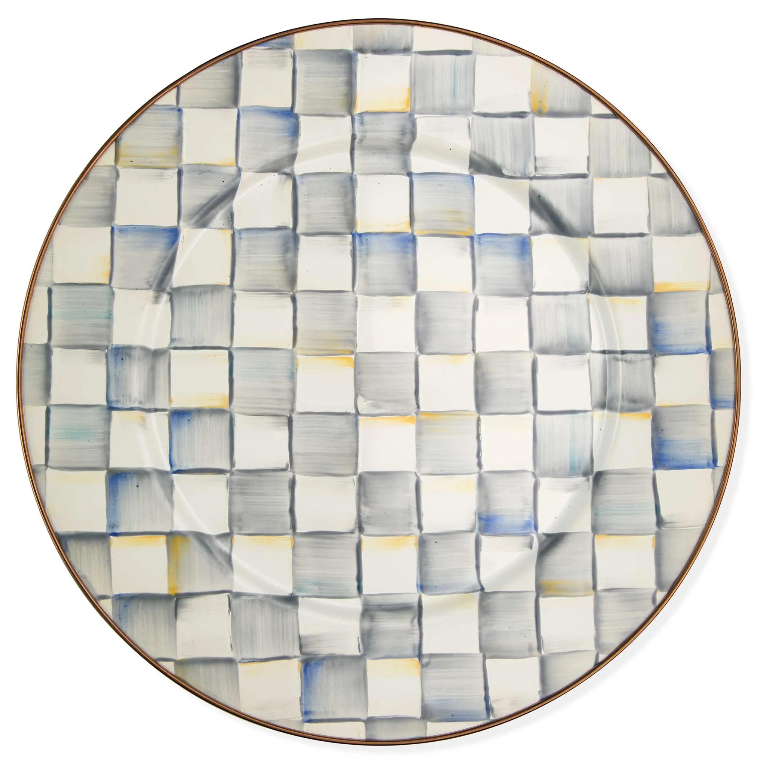 Bar Entertaining|Serveware|MacKenzie-Childs Sterling Check Serving Platter