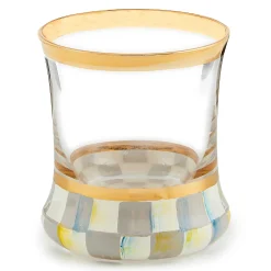 Fall Entertaining|Drinkware|MacKenzie-Childs Sterling Check Shot Glass