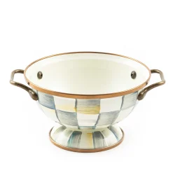 Serveware|MacKenzie-Childs Sterling Check Simply Anything Bowl