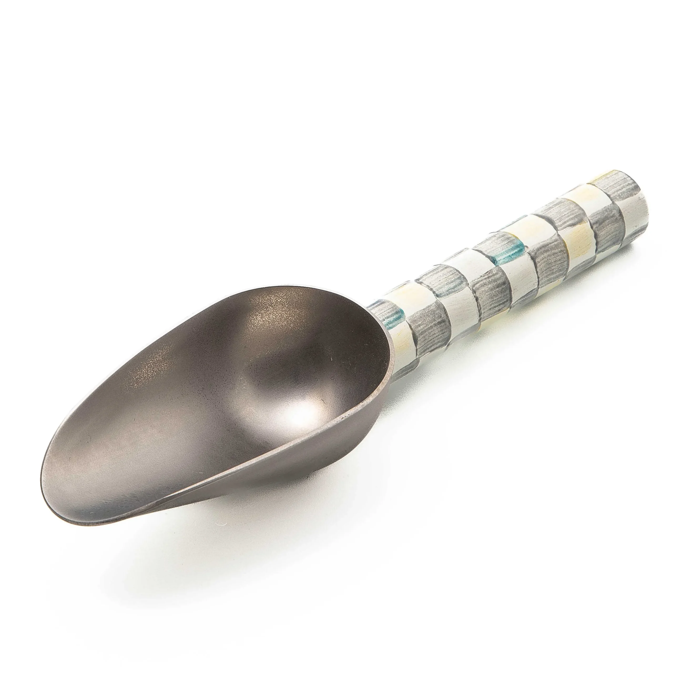 Kitchen Utensils & Tools|Bar Entertaining|MacKenzie-Childs Sterling Check Small Scoop