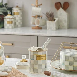 Kitchen Utensils & Tools|Bar Entertaining|MacKenzie-Childs Sterling Check Small Scoop