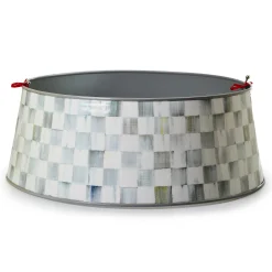Holiday|Room Accents|MacKenzie-Childs Sterling Check Tree Collar