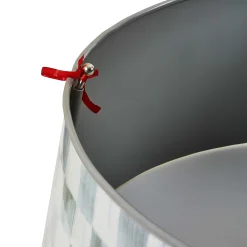 Holiday|Room Accents|MacKenzie-Childs Sterling Check Tree Collar
