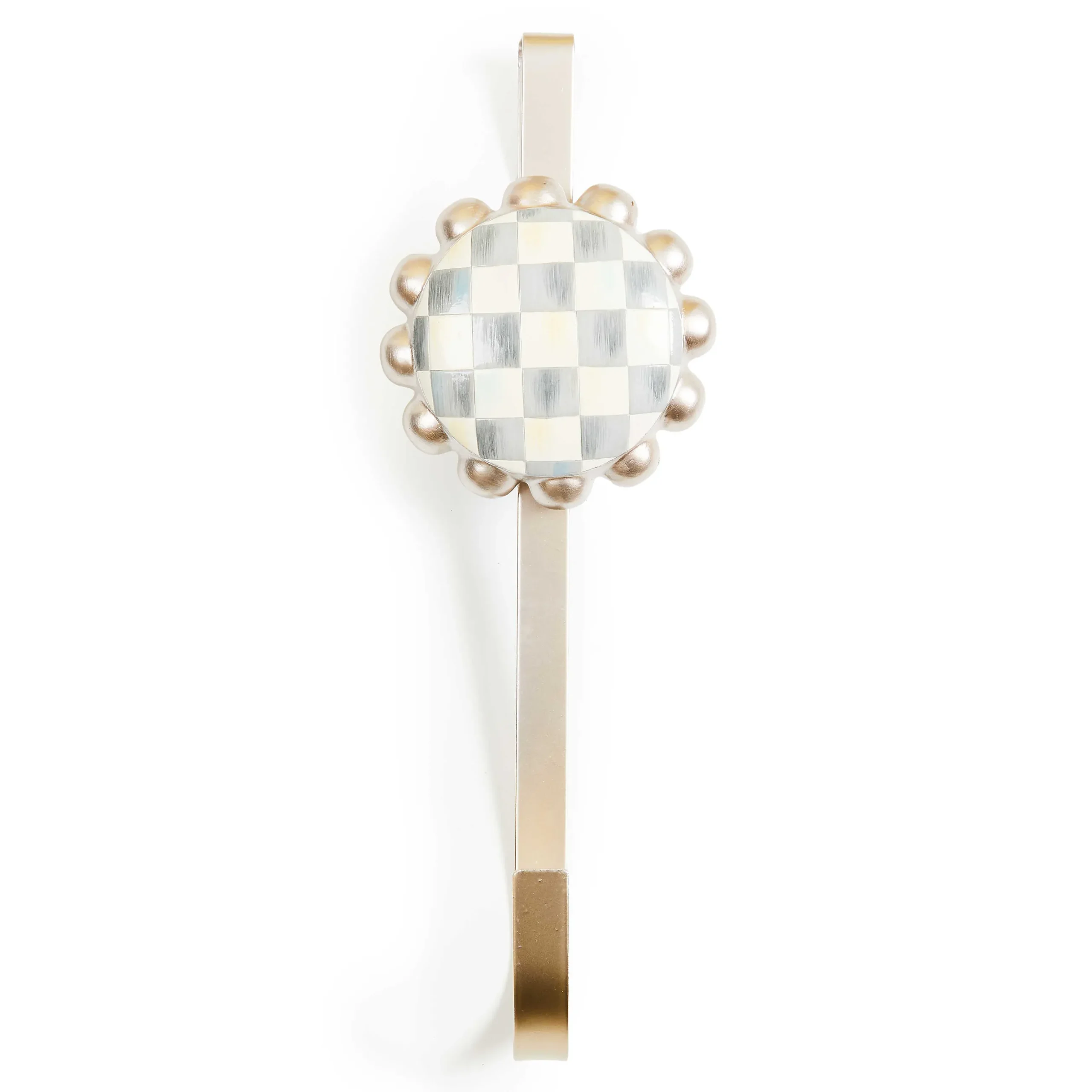 Finishing Touches|MacKenzie-Childs Sterling Check Wreath Hanger