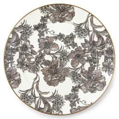 Spring|Dinnerware & Flatware|MacKenzie-Childs Sterling English Garden Enamel Charger/Plate