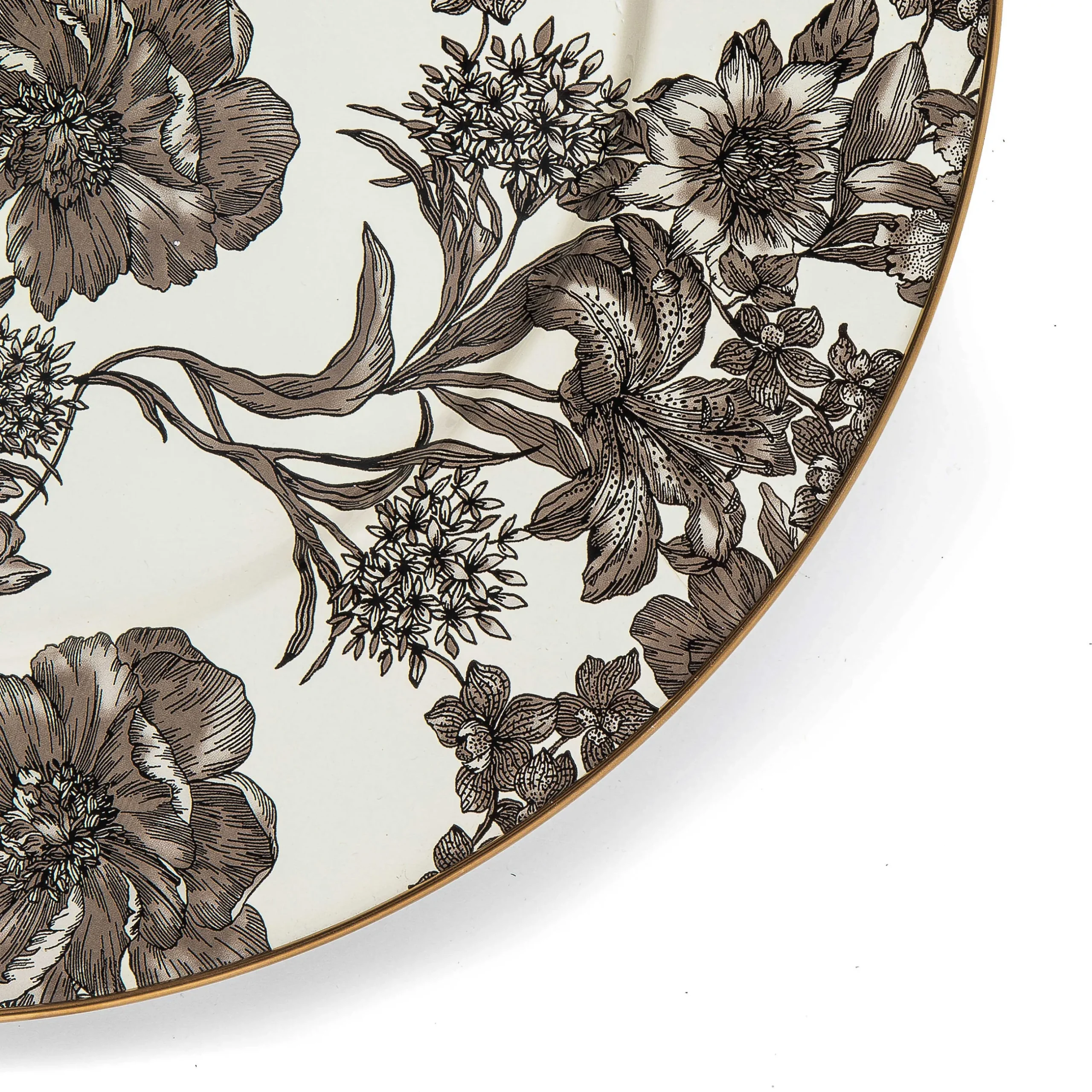 Spring|Bar Entertaining|MacKenzie-Childs Sterling English Garden Enamel Serving Platter