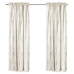 Room Accents|MacKenzie-Childs Sterling Stripe Curtain Panel