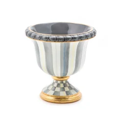 Outdoor|Room Accents|MacKenzie-Childs Sterling Stripe Tabletop Urn