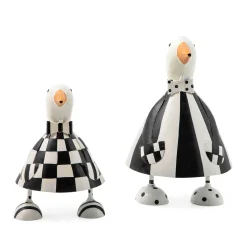 Spring|Outdoor|MacKenzie-Childs Striped Metal Goose