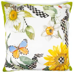 Spring|Pillows, Throws, & Cushions|MacKenzie-Childs Sunflower Throw Pillow