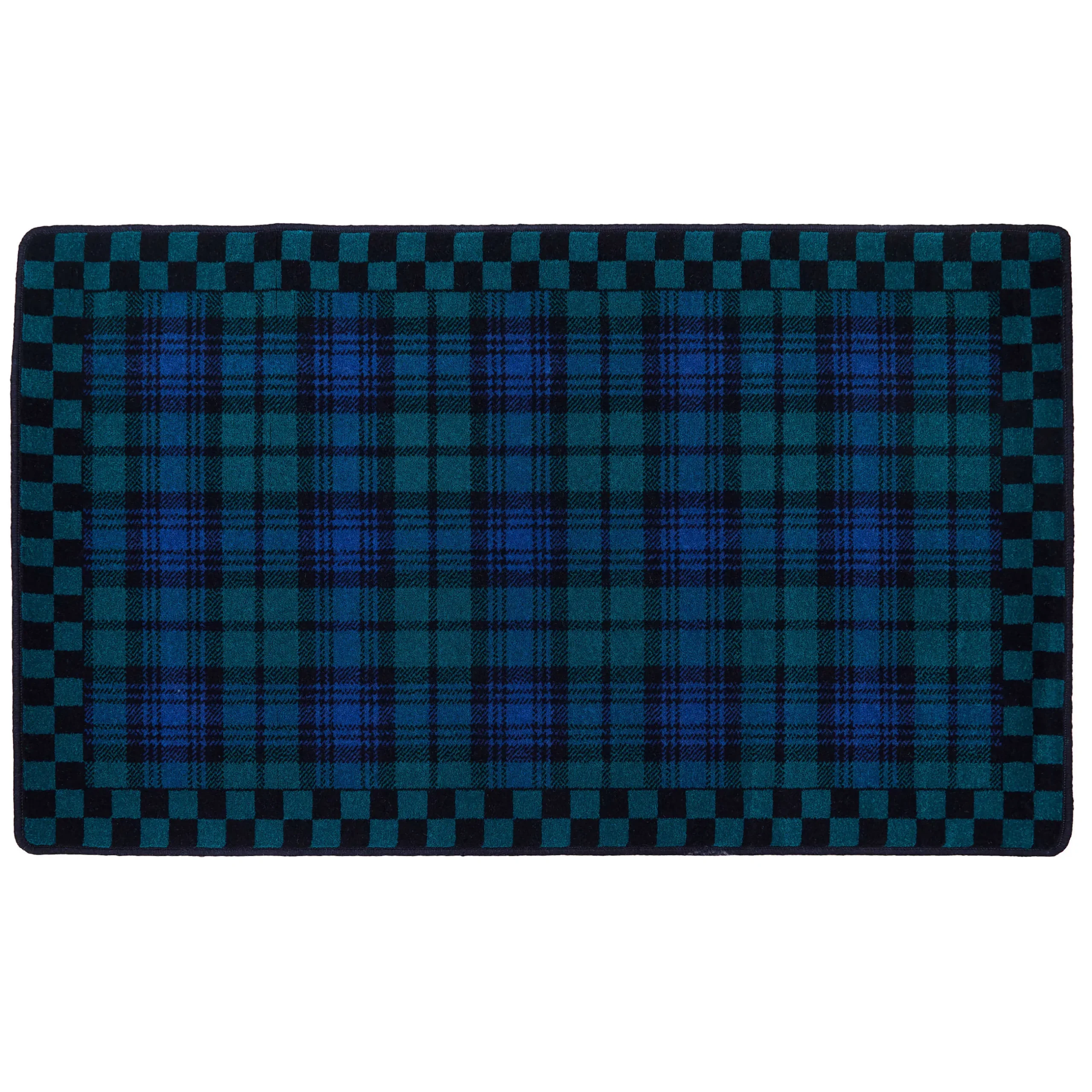 Rugs|MacKenzie-Childs Tartan Black Watch 3' x 4'11 Rug