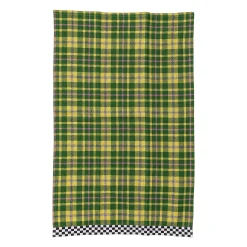 Holiday|Kitchen & Table Linens|MacKenzie-Childs Tartan Check Assorted Woven Dish Towels, Set of 3