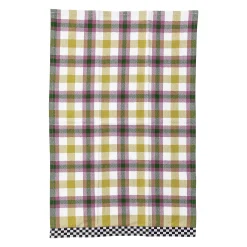 Holiday|Kitchen & Table Linens|MacKenzie-Childs Tartan Check Assorted Woven Dish Towels, Set of 3