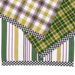 Holiday|Kitchen & Table Linens|MacKenzie-Childs Tartan Check Assorted Woven Dish Towels, Set of 3