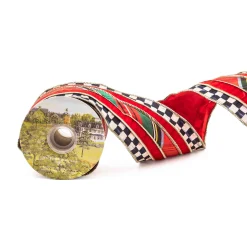 Holiday|Finishing Touches|MacKenzie-Childs Tartan Regal 4 Ribbon
