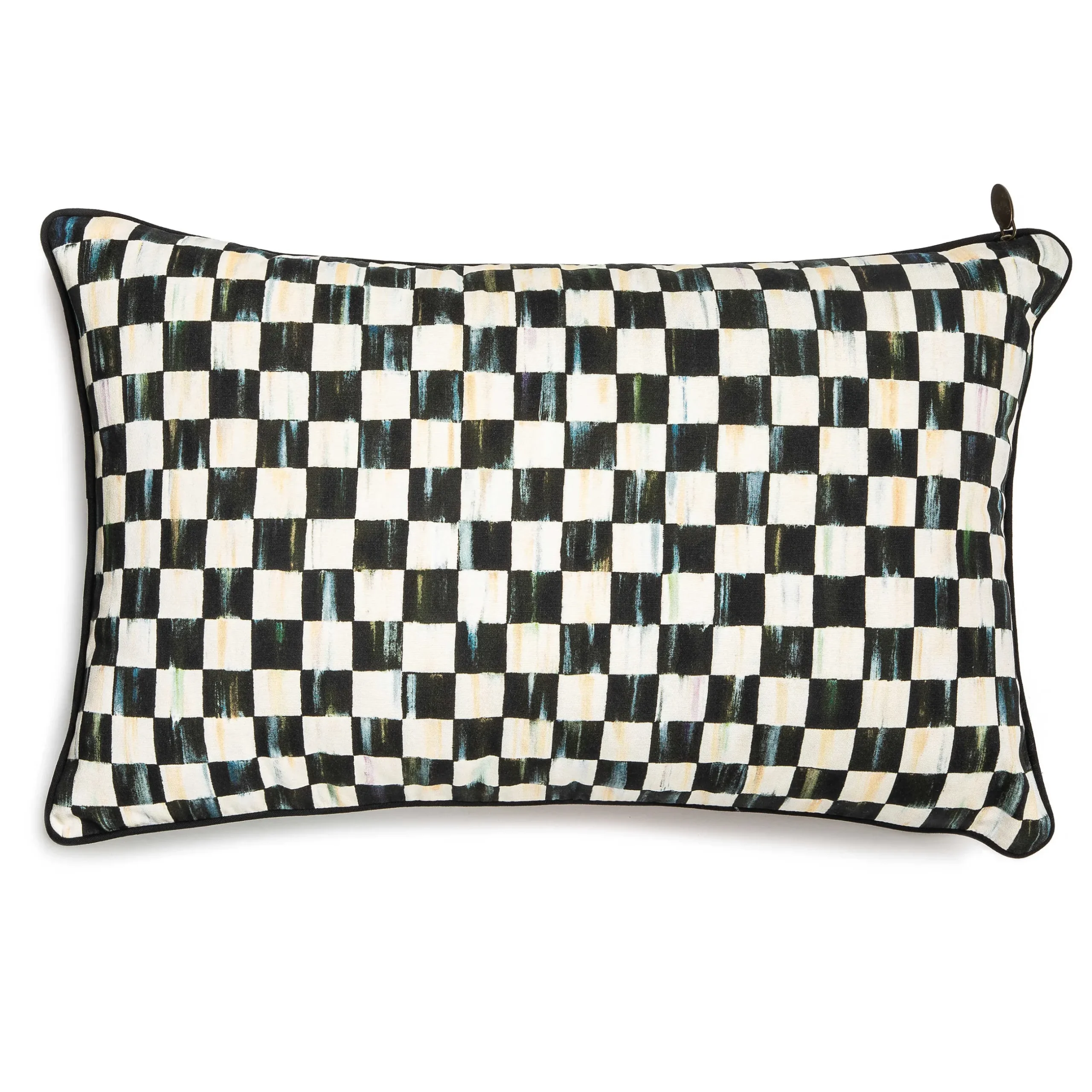 Holiday|Pillows, Throws, & Cushions|MacKenzie-Childs Tartastic Bow Lumbar Pillow