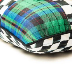 Holiday|Pillows, Throws, & Cushions|MacKenzie-Childs Tartastic Bow Lumbar Pillow
