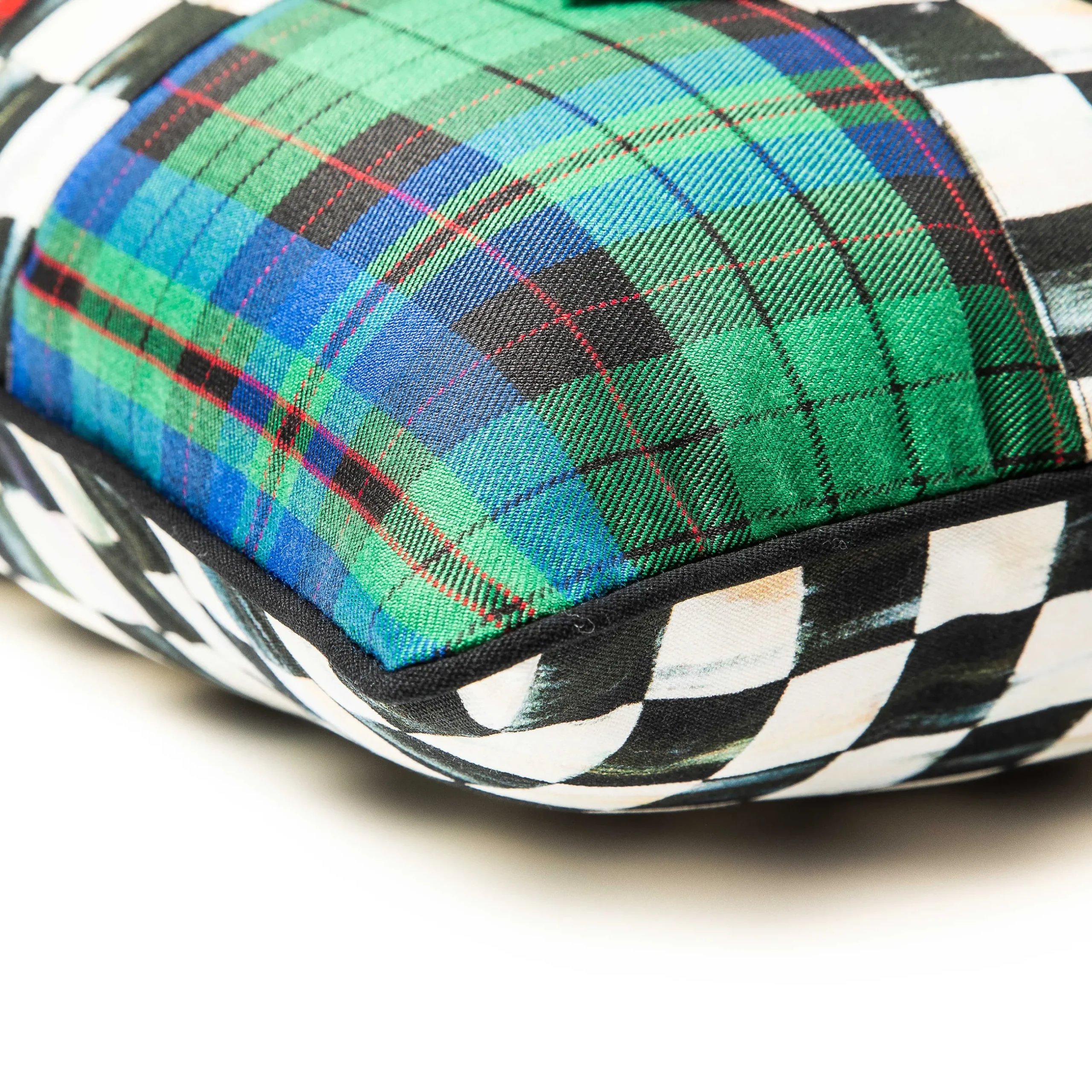 Holiday|Pillows, Throws, & Cushions|MacKenzie-Childs Tartastic Bow Lumbar Pillow