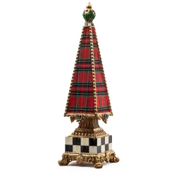 Holiday|Room Accents|MacKenzie-Childs Tartastic Dynasty Tabletop Tree