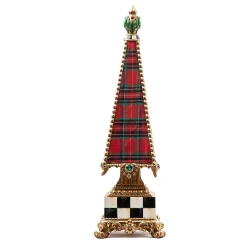 Holiday|Room Accents|MacKenzie-Childs Tartastic Dynasty Tabletop Tree