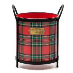 Holiday|Outdoor|MacKenzie-Childs Tartastic Kindling Holder