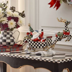 Holiday|Outdoor|MacKenzie-Childs Tartastic Serving Trays, Set of 2