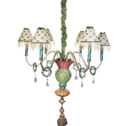 Lighting|MacKenzie-Childs Thistle Chandelier