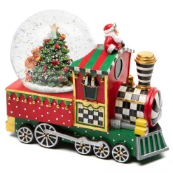 Holiday|Room Accents|MacKenzie-Childs Toyland Train Snow Globe