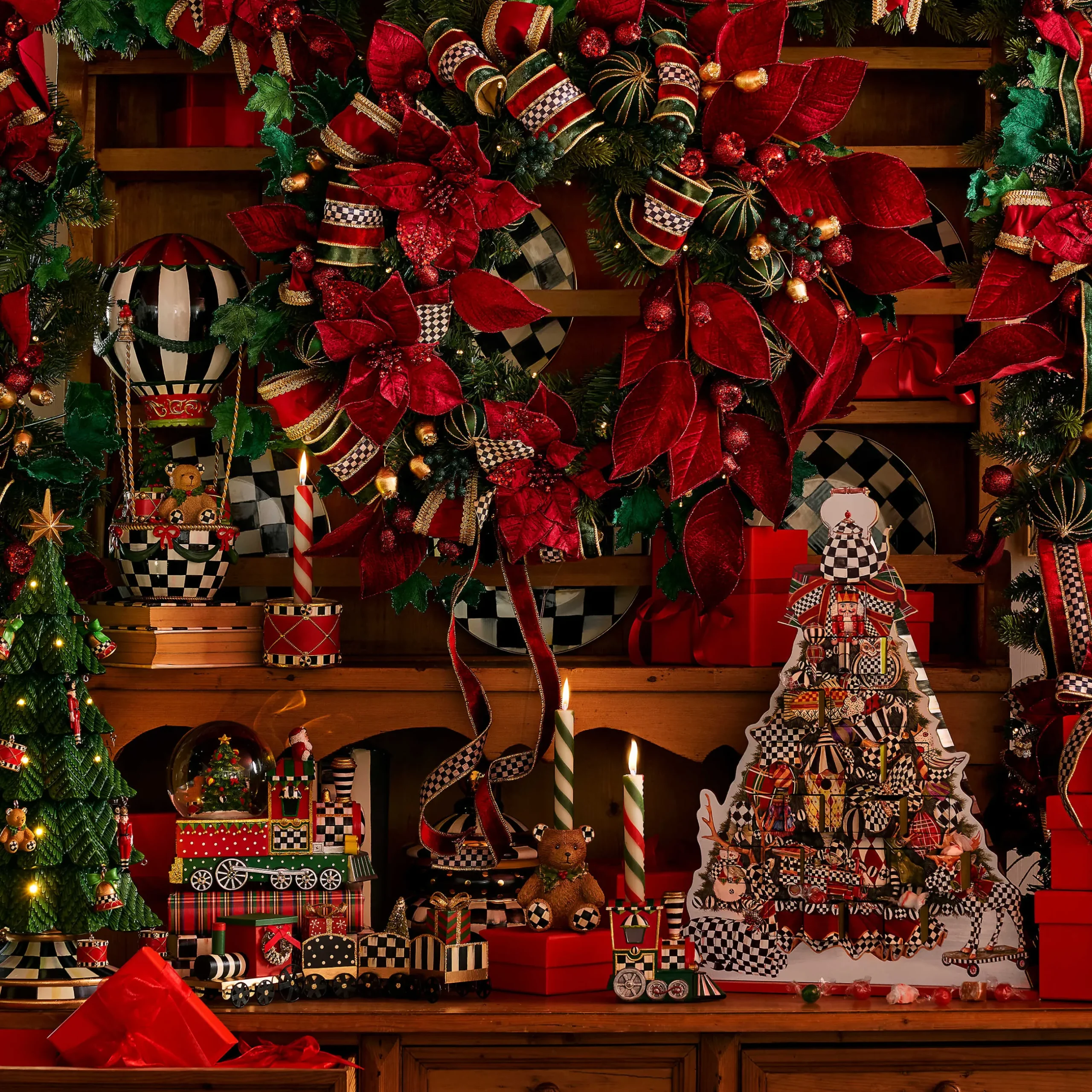Holiday|Room Accents|MacKenzie-Childs Toyland Train Snow Globe