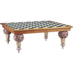 Dining Room & Kitchen|MacKenzie-Childs Train 5' x 9'6 Dining Table