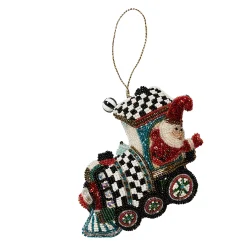 Holiday|MacKenzie-Childs Train Beaded Ornament