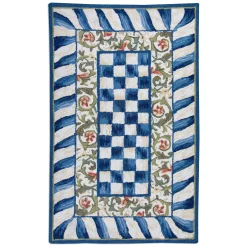 Rugs|MacKenzie-Childs Truly Royal Check 3' x 5' Rug