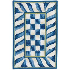 Rugs|MacKenzie-Childs Truly Royal Check 2' x 3' Rug
