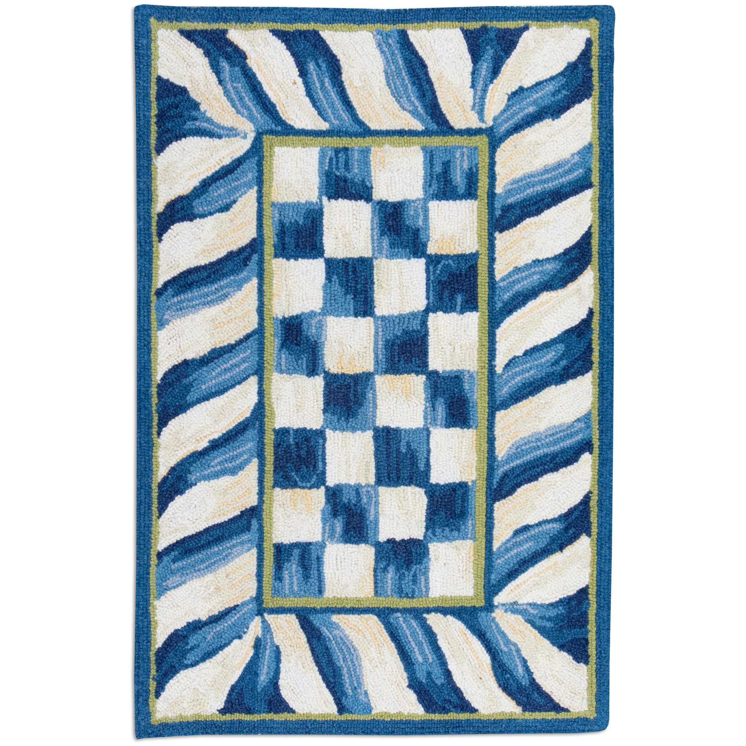Rugs|MacKenzie-Childs Truly Royal Check 2' x 3' Rug