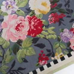 Rugs|MacKenzie-Childs Tudor Rose 5' x 8' Rug