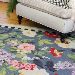 Rugs|MacKenzie-Childs Tudor Rose 8' x 10' Rug