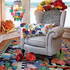 Rugs|MacKenzie-Childs Tudor Rose 2'8 x 8' Runner